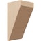 Ekena Millwork 11"W x 11"D x 22"H Wide Concord Rough Cedar Woodgrain TimberThane Corbel, Primed Tan CORUR11X11X22CONRCPR - alternate 1